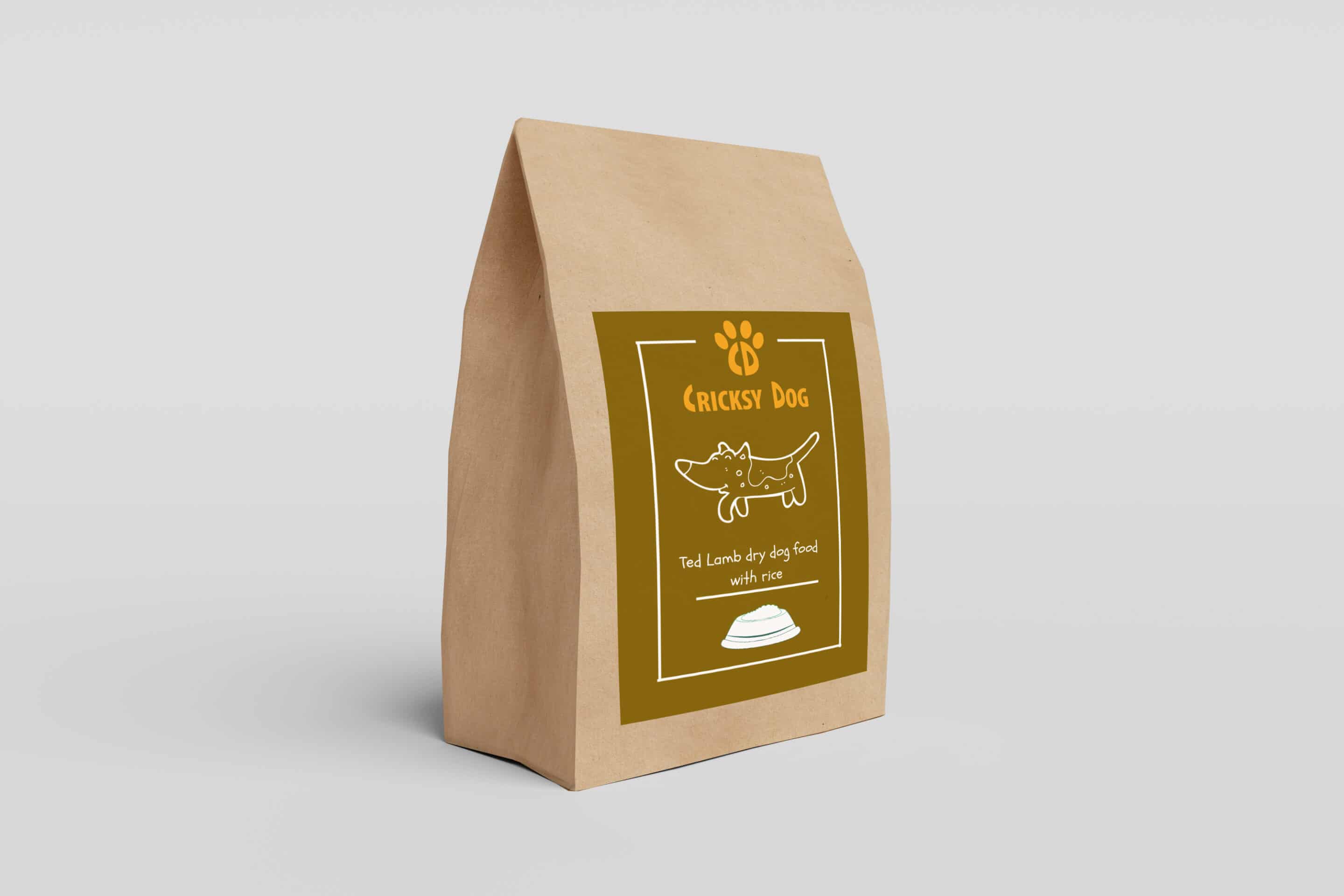 Ted Dry Dog Food with lamb and rice