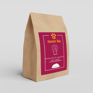 Chucky Lamb dry puppy food with rosehips